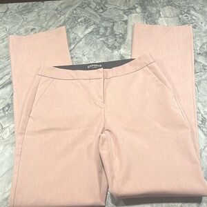 Express Straight Leg Trousers Dusty Pink Size 6R